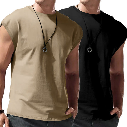 Herren ärmelloses T-Shirt Set R&B