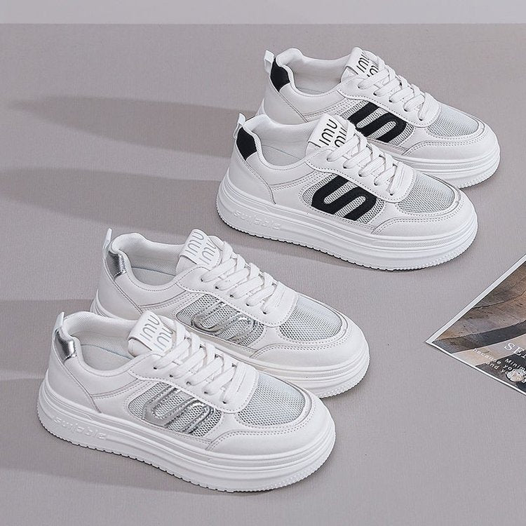 Damen Sneaker mit rutschfester Sohle und atmungsaktivem Mesh-Obermaterial R&B