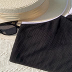 Damen zwei-teiliges Bikini-Set mit hoch tailliertem Unterteil und sportlichem Rücken