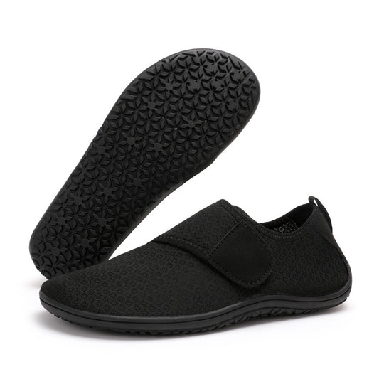 Damen bequeme Slip-On Freizeitschuhe mit elastischem Verschluss R&B