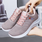 Damen Atmungsaktive Sport-Sneaker mit innovativem Strickdesign R&B