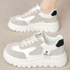 Damen Sportliche Plateau-Sneakers mit komfortabler Polsterung und robustem Obermaterial R&B