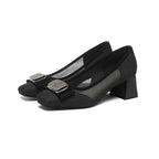 Damen elegante Ballerinas mit modischem Schmuckdetail R&B