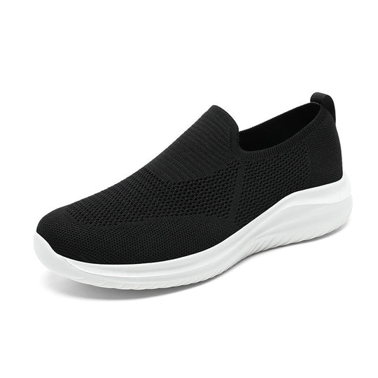 Unisex nan sockenähnlicher Strick-Slipper mit anatomischem Komfortfußbett und flexibler Leichtsohle R&B