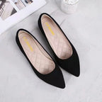 Damen Elegante Ballerinas mit spitzem Design und weicher Polsterung