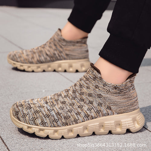 Damen Strick-Sneaker mit flexibler Sohle und atmungsaktivem Obermaterial R&B