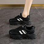 Damen Sportliche Lauf sneakers mit gepolsterter Sohle und atmungsaktivem Obermaterial R&B