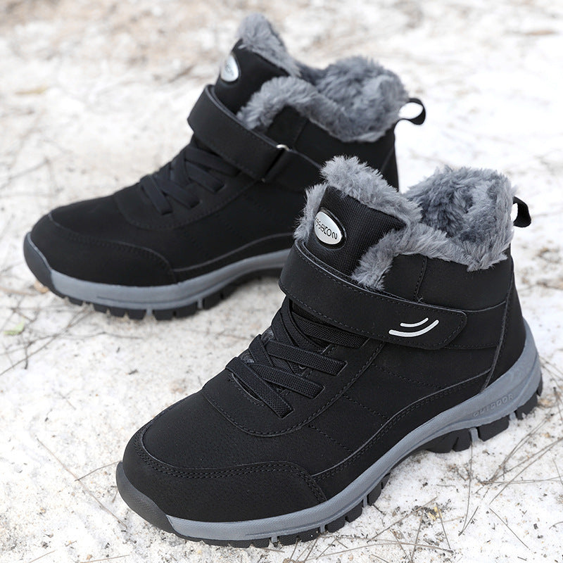 Damen Winterstiefel mit wärmendem Futter und rutschfester Profilsohle