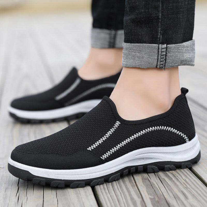 Damen Atmungsaktive Slip-On Laufschuhe mit flexibel ausgestattet Sohle R&B