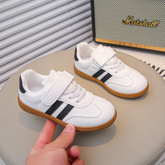 Damen sportliche Klett-Sneaker mit atmungsaktiver Mesh-Oberfläche und rutschfester Sohle R&B