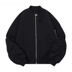 Damen stylische Oversized-Bomberjacke R&B