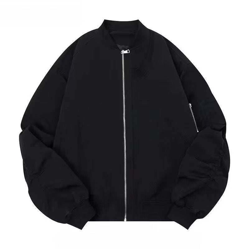 Damen stylische Oversized-Bomberjacke R&B