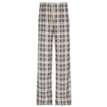 Damen lässige Karomuster Pyjama Strandhose R&B