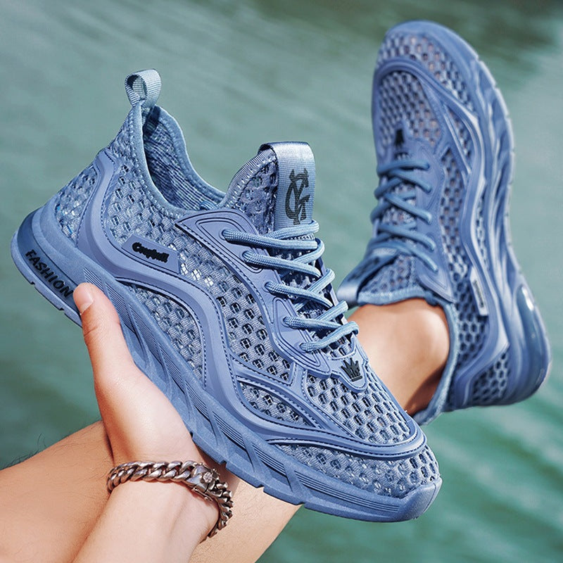 Damen Sportliche Mesh-Laufschuhe mit innovativem Dämpfungssystem R&B