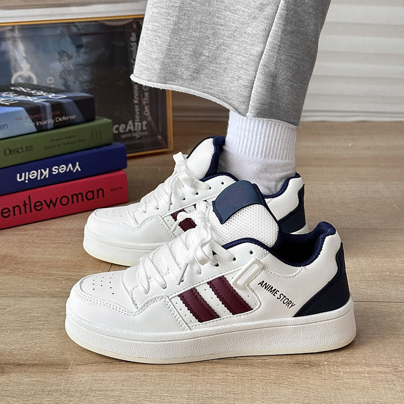 Damen Sneakers im sportlichen Retro-Stil mit atmungsaktiver Mesh-Oberfläche R&B