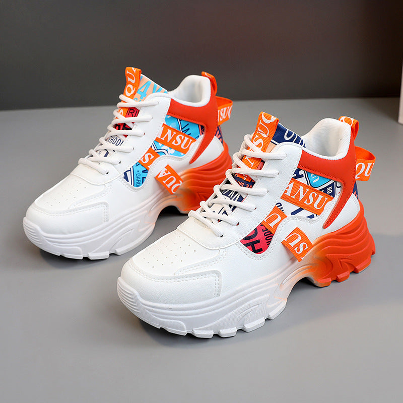 Damen Sportliche Sneaker mit modischen Designelementen und dämpfender Laufsohle R&B