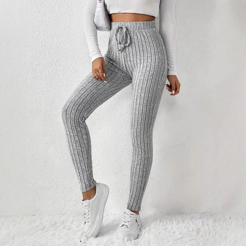 Damen Gefütterte Sweatpants mit Rippstruktur R&B