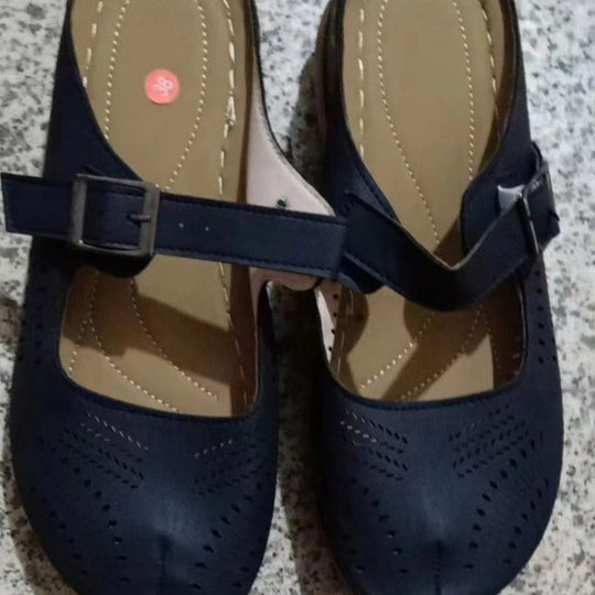 Damen Komfortable und luftige Sandalen mit verstellbarem Riemen R&B