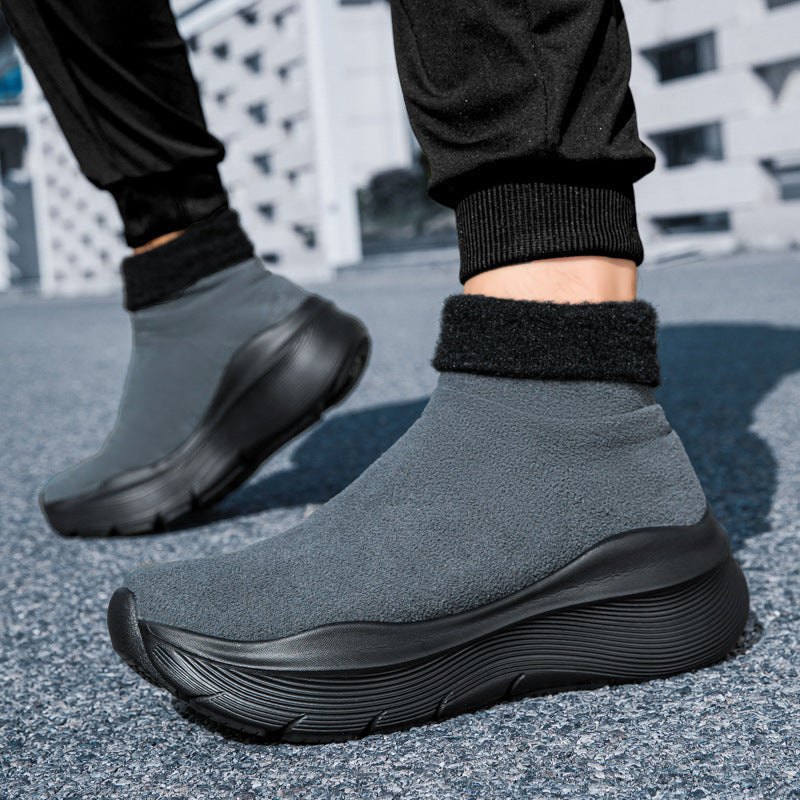 Damen Sneakers mit hohem Kragen und innovativer Dämpfungstechnologie