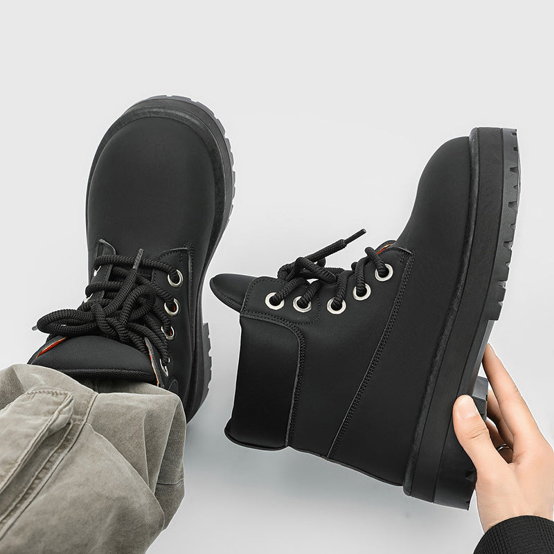 Damen Winterstiefel mit rutschfester Profilsohle und atmungsaktivem Obermaterial