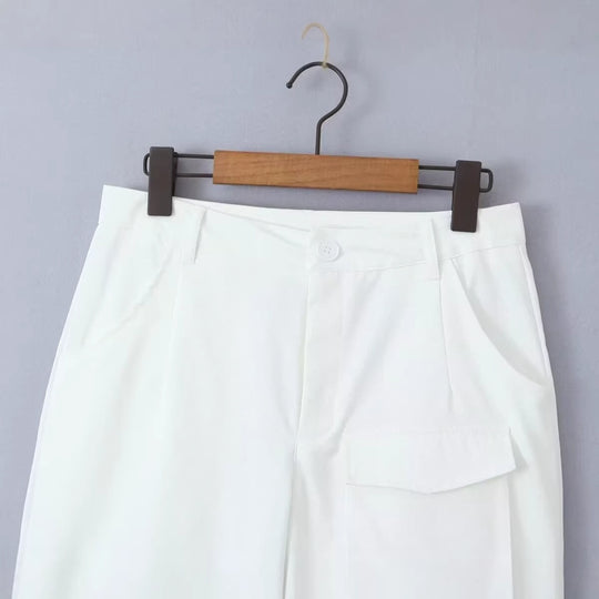 Damen Cargo-Hose mit praktischen Taschen und modernem Schnitt R&B