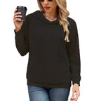 Damen Freizeit Kapuzenpullover mit bequemer Passform R&B