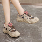 Damen Sportliche Sneakers mit atmungsaktivem Mesh-Obermaterial und komfortabler dämpfender Sohle R&B