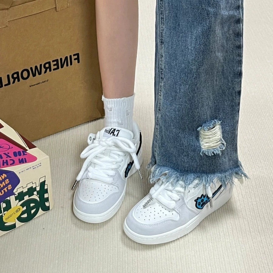 Damen Sneakers im modernen Design mit atmungsaktiver Mesh-Oberfläche R&B