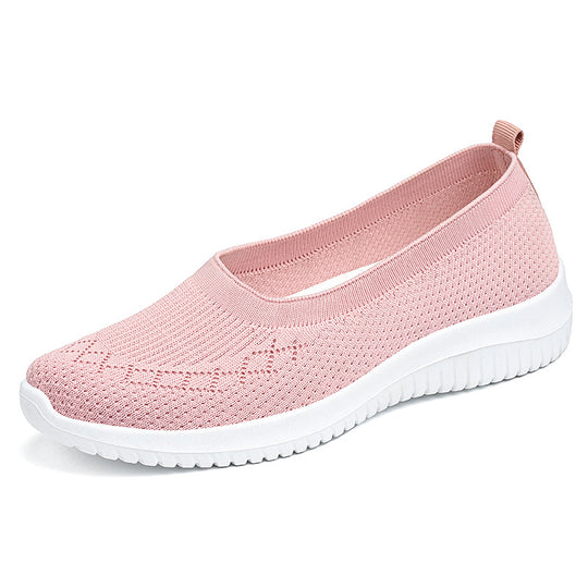 Damen Bequeme Slip-On Schuhe mit flexibler Sohle und atmungsaktivem Obermaterial R&B