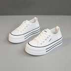 Damen Plattform Sneakers aus atmungsaktivem Mesh mit modischem Design R&B