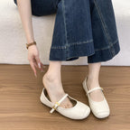 Damen Ballerinas mit dekorativem Riemchen und komfortablem Fußbett R&B
