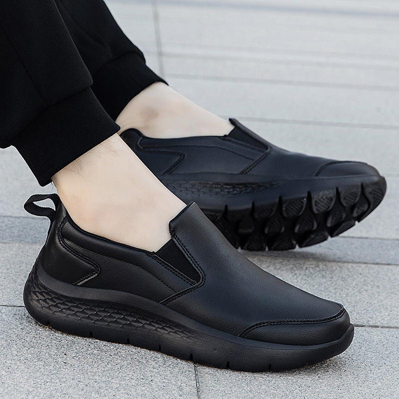 Damen bequeme Slip-On Sneakers mit elastischem Design und rutschfester Sohle R&B