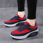 Damen Sportliche Lauf-Sneaker mit stoßdämpfender Air-Cushion Technologie