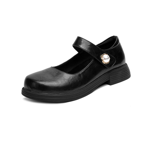 Damen Mary Jane Ballerinas mit dekorativem Riemen und bequemer Sohle R&B