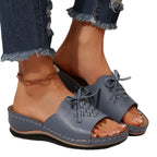 Damen Clogs mit modischem Flecht-Design und komfortablem Fußbett R&B