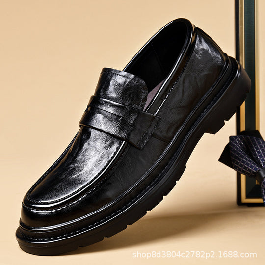 Herren Elegante Leder Mokassins mit rutschfester Sohle und komfortablem Innenfutter R&B