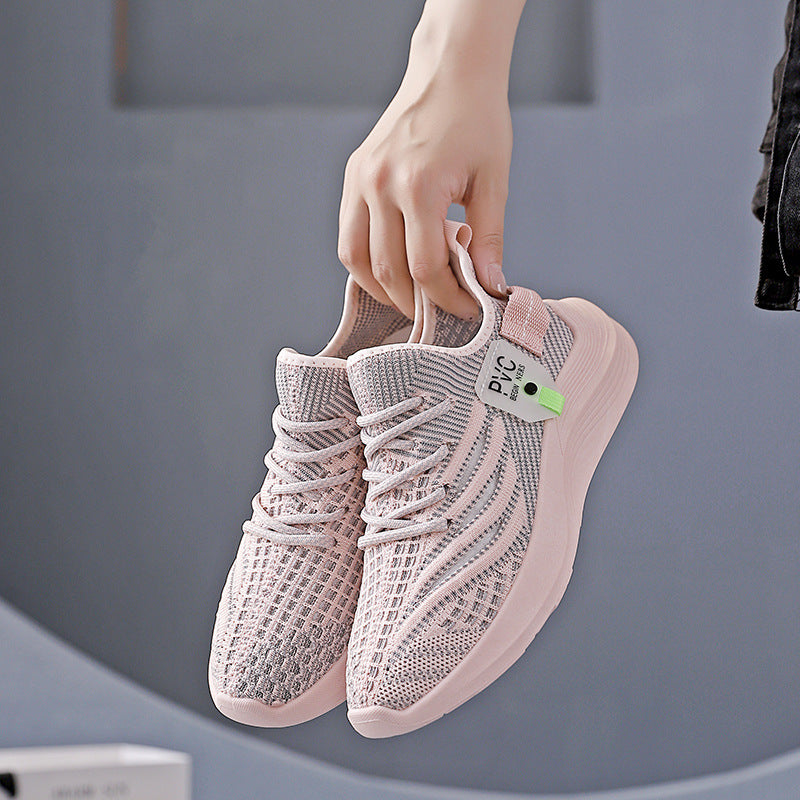 Damen Sportliche Sneakers mit atmungsaktivem Obermaterial und stabiler Sohle R&B