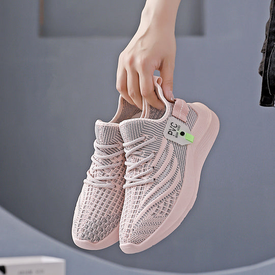 Damen Sportliche Sneakers mit atmungsaktivem Obermaterial und stabiler Sohle R&B