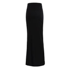 Damen Elegantes Maxirock mit hohem Bund und figurbetonter Silhouette R&B