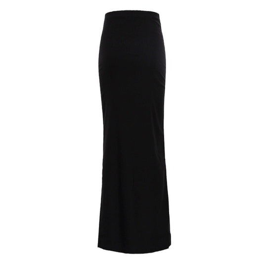 Damen Elegantes Maxirock mit hohem Bund und figurbetonter Silhouette R&B