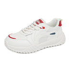 Damen sportliche Sneakers mit ergonomischem Dämpfungssystem und rutschfester Sohle R&B