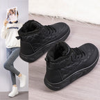 Damen Sportliche High-Top Sneakers mit wärmendem Innenfutter R&B