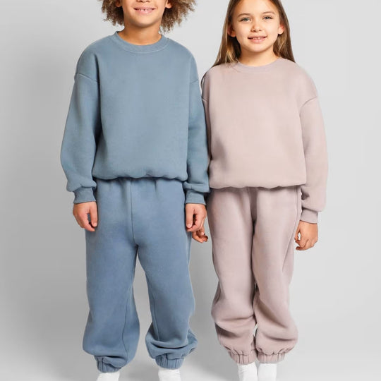 Damen bequemer Sweatshirt mit überschnittenen Schultern und hohem Kragen R&B