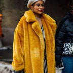 Damen Lange Kuschel-Bademantel mit Gürtel und Taschen R&B