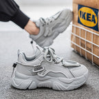 Damen Sportliche Stadt Sneakers mit atmungsaktiver Netzstruktur R&B