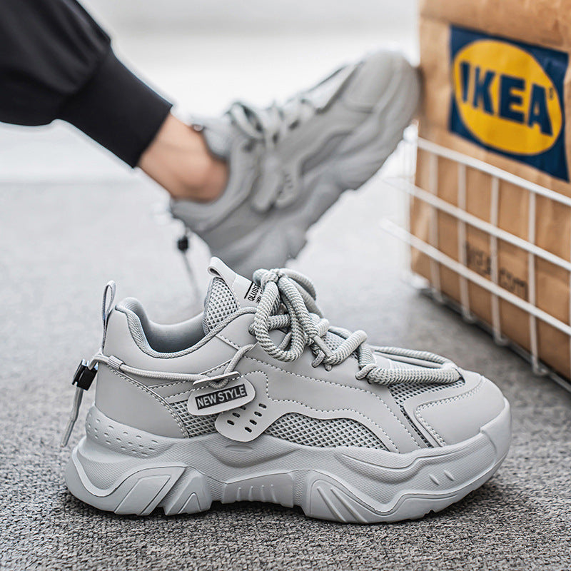 Damen Sportliche Stadt Sneakers mit atmungsaktiver Netzstruktur R&B