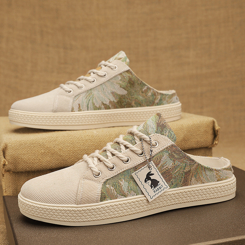 Damen bequeme und lässige Slip-On Sneakers R&B