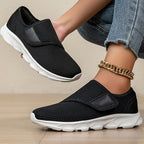 Damen Leichte und atmungsaktive Slip-On Sneakers mit flexiblem Obermaterial