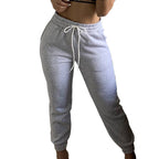 Damen Sportliche Sommerhose mit elastischem Bund und modischer Schnürung R&B