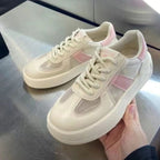 Damen Atmungsaktive Sneakers mit Komfort-Schnürung und robustem Design